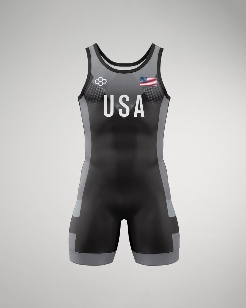 USAPrideSinglet Black 002