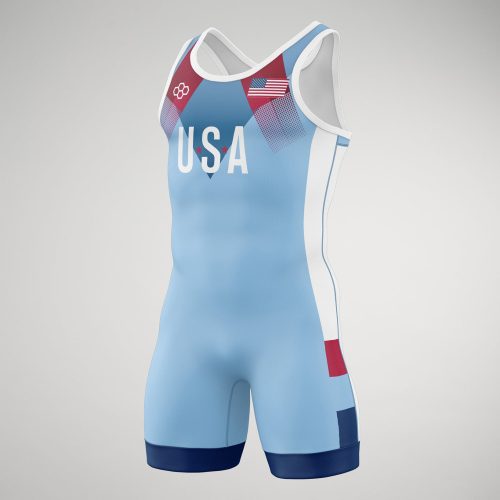 USAPrideSinglet Light Blue 001