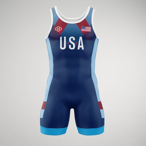 USAPrideSinglet Navy 002