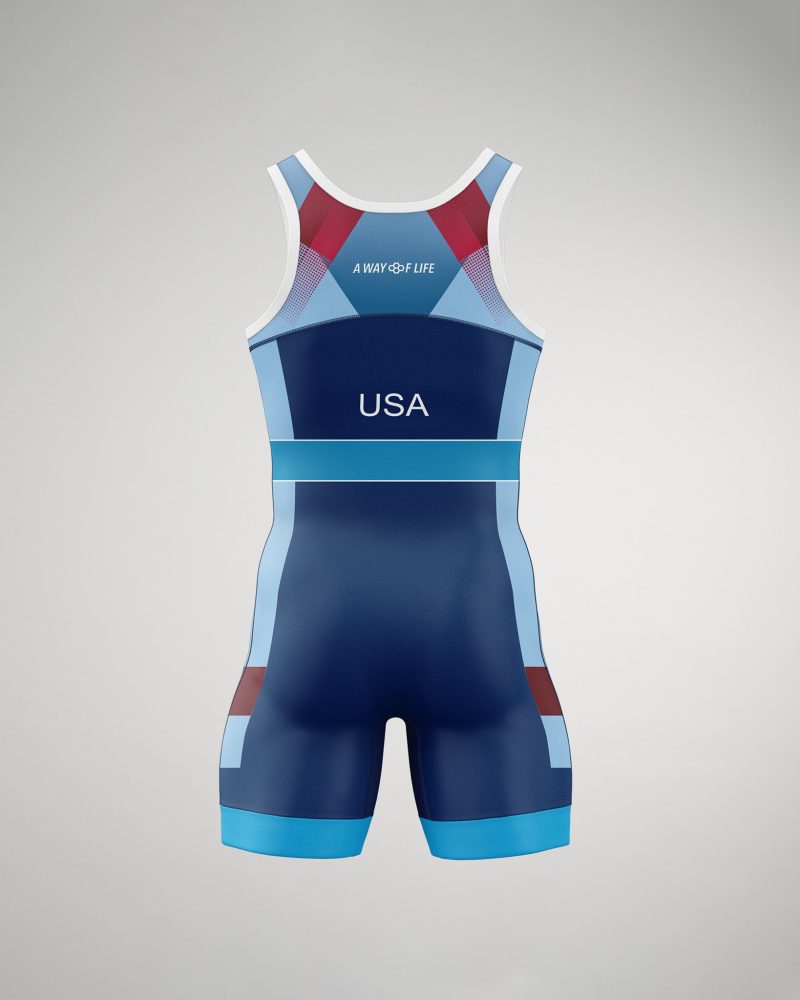 USAPrideSinglet Navy 003