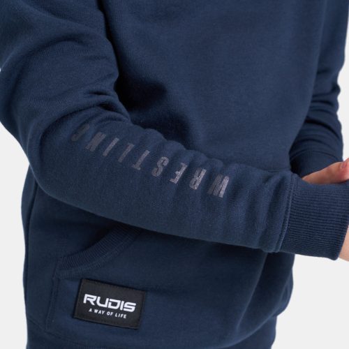 Wrestling Sleeve 10oz Fleece Youth Hoodie Navy Y RUD 0558 EC 2150 dd1a5473 1ab5 4810 abe9 3f3e0f7b50e1