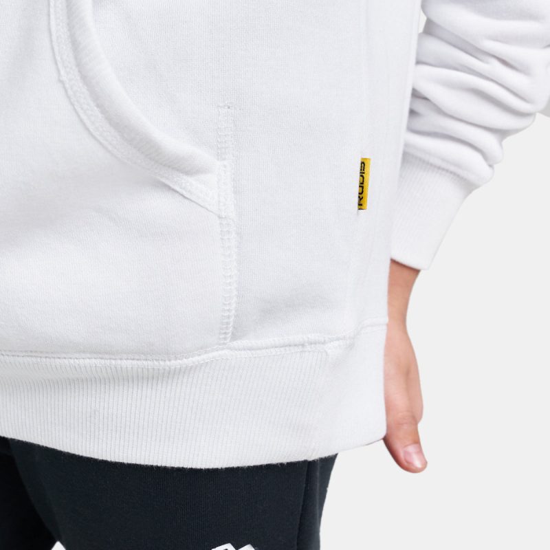 Wrestling Sleeve 10oz Fleece Youth Hoodie White Y RUD 0558 EC 2285 409909f4 8ba4 4702 90ad b8760c504c87