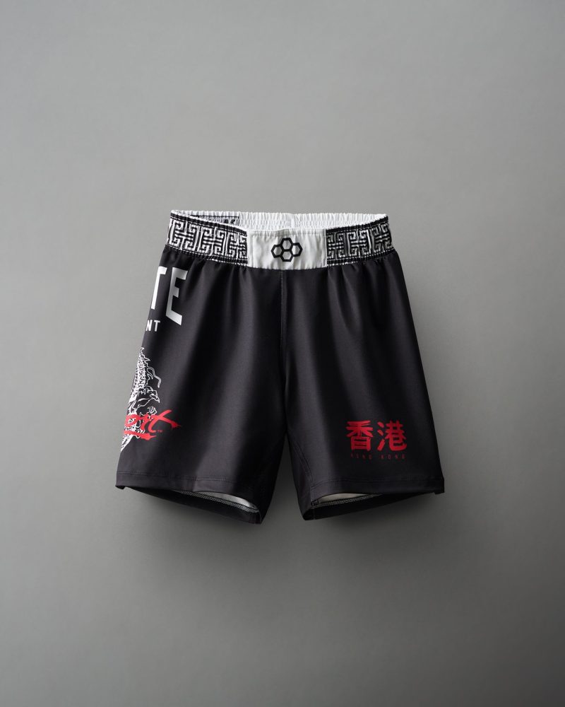 Y BSP 0006 Bloodsport Initiation Elite Youth Wrestling Shorts PUP Black 001