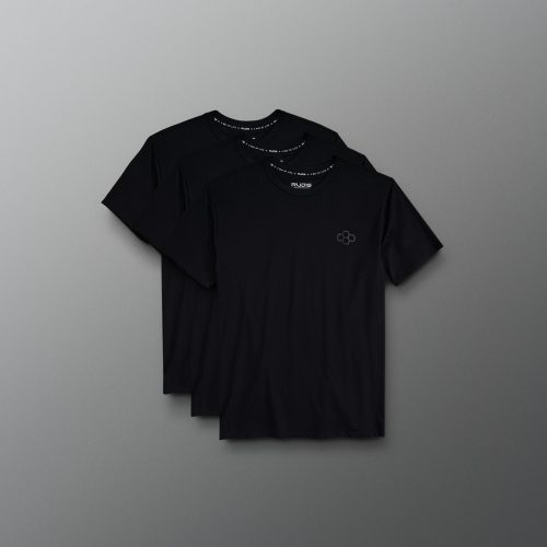 Y Bundle Essential Hex T Shirt Black 0001