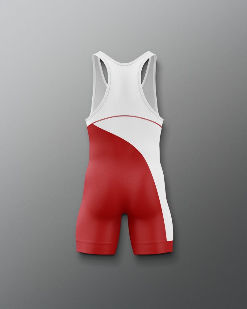 Y COHSN1019 Buckeyes Throwback Youth Singlet Red White 0002