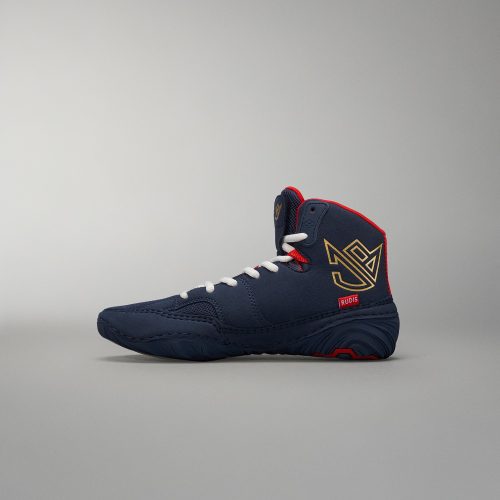 Y JBANC1000 NVY JB1 Youth Wrestling Shoes FLT Navy 0023