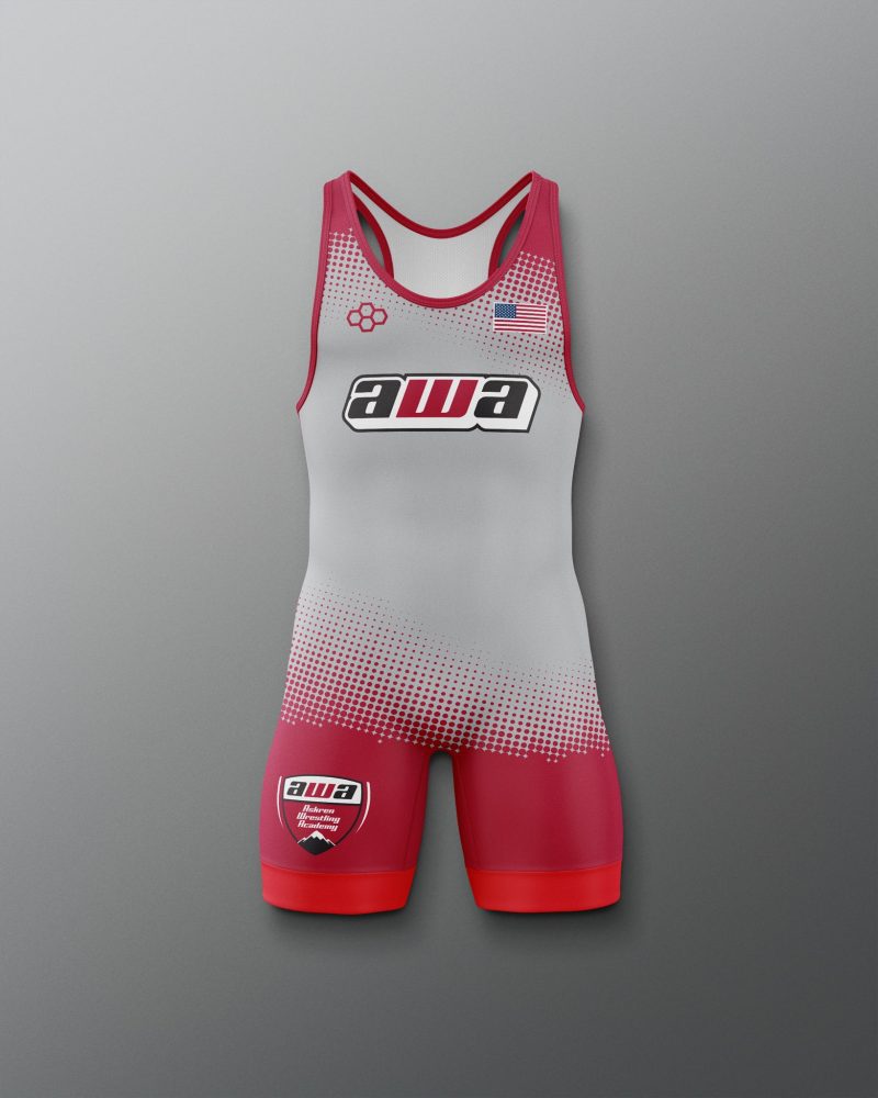 Y LGDSN1000 AWA Youth Elite 2.0 Singlet Gray 0001