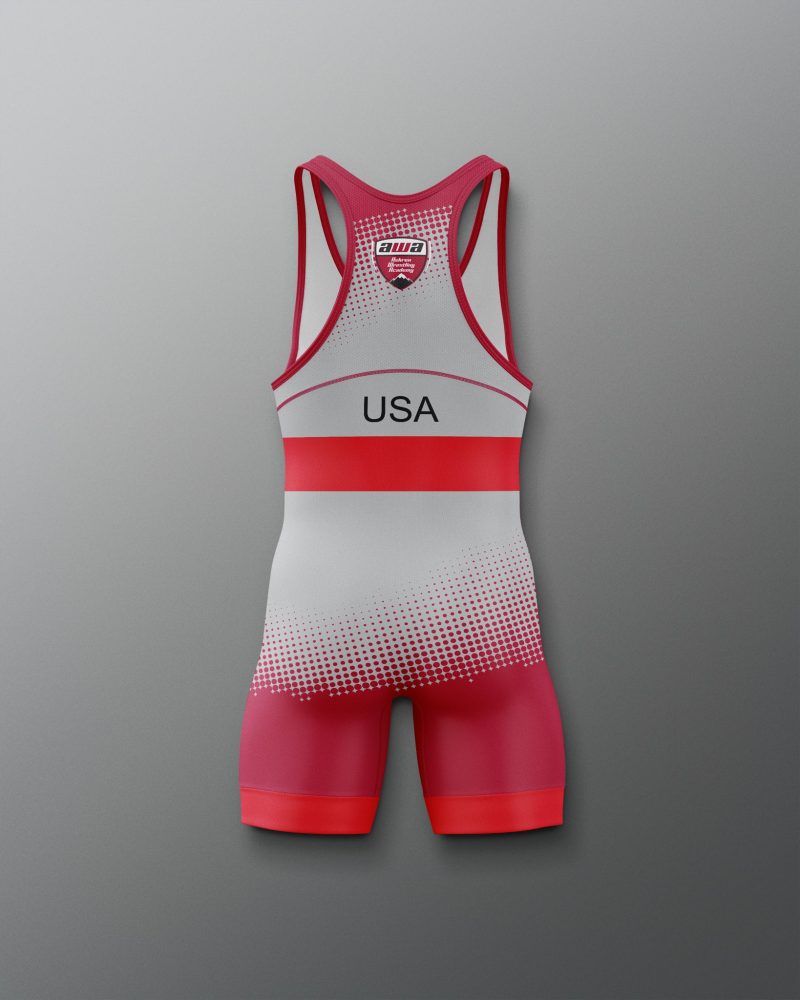 Y LGDSN1000 AWA Youth Elite 2.0 Singlet Gray 0002