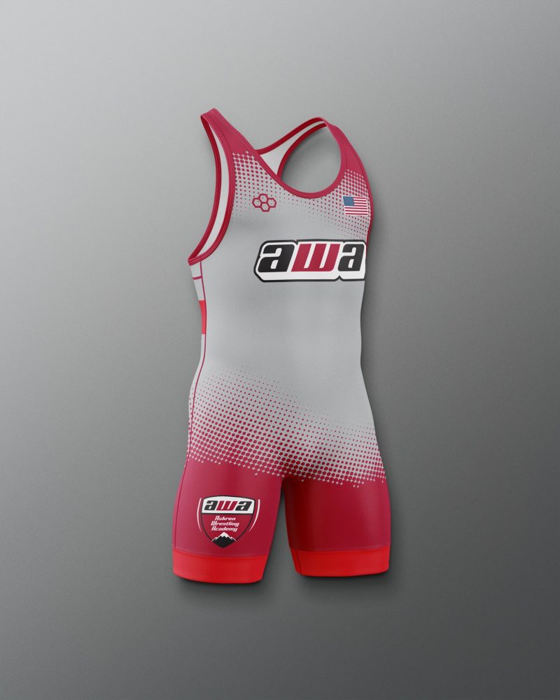 Y LGDSN1000 AWA Youth Elite 2.0 Singlet Gray 0003