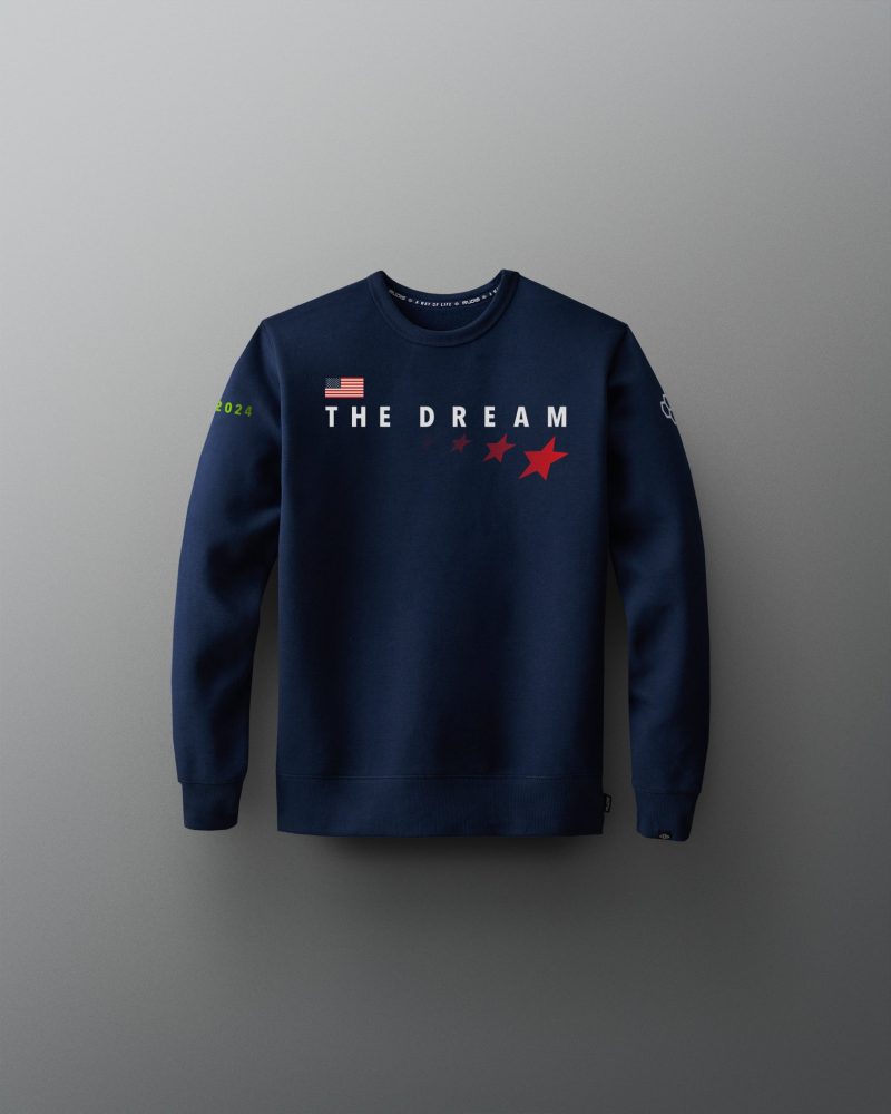 Y RUDCR1048 The Dream Comfort Fleece Crewneck PUP Navy 0010