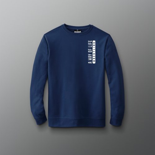 Y RUDCR1055 A Way Of Life Bold Crewneck Navy 0001