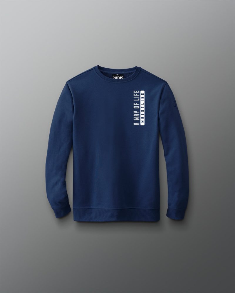 Y RUDCR1055 A Way Of Life Bold Crewneck Navy 0001