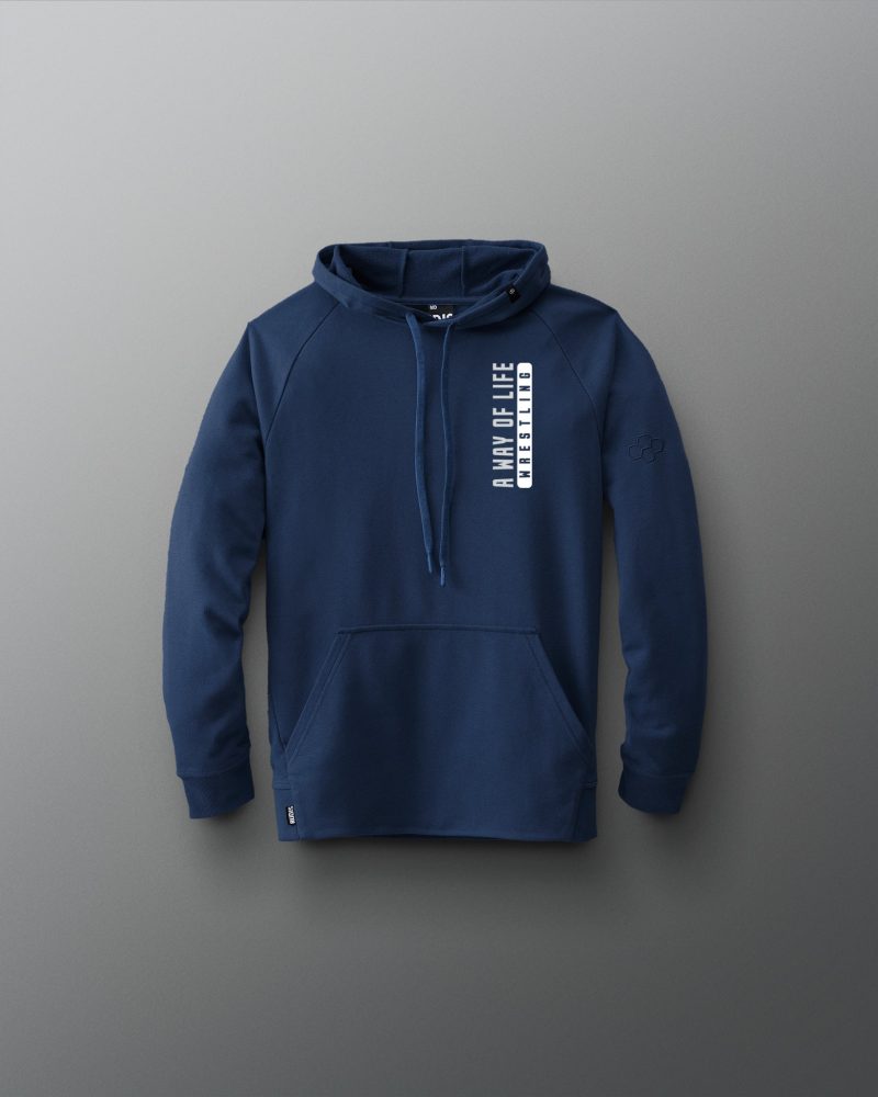 Y RUDHD1062 A Way Of Life Bold Hoodie Navy 0001