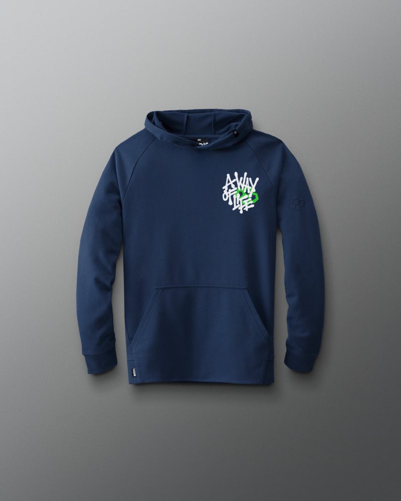 Y RUDHD1063 A Way Of Life Spray Hoodie Navy 0001