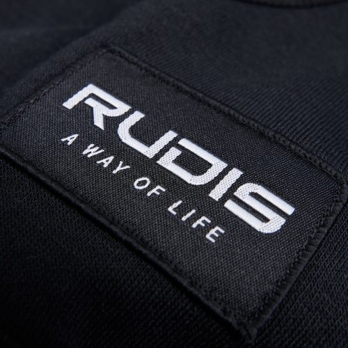 Y RUDIS 10oz Fleece Hoodie Black RUD 0559 Black 0002