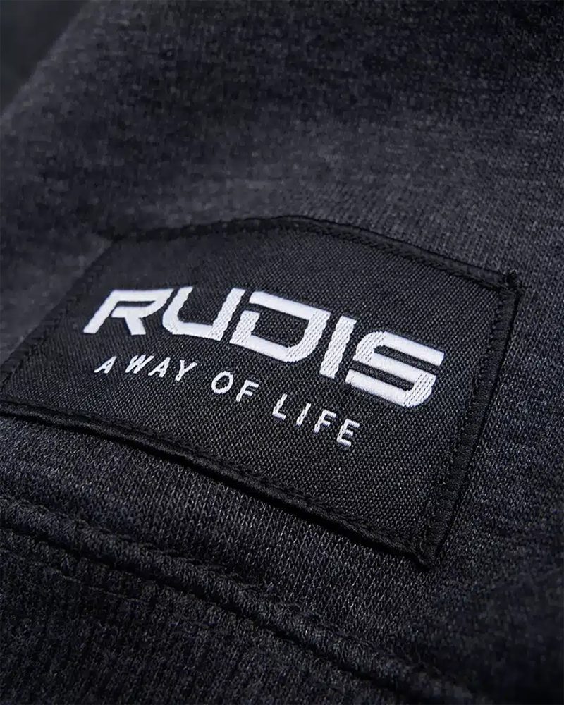 Y RUDIS 10oz Fleece Hoodie Graphite RUD 0559 05 02 Graphite 0003