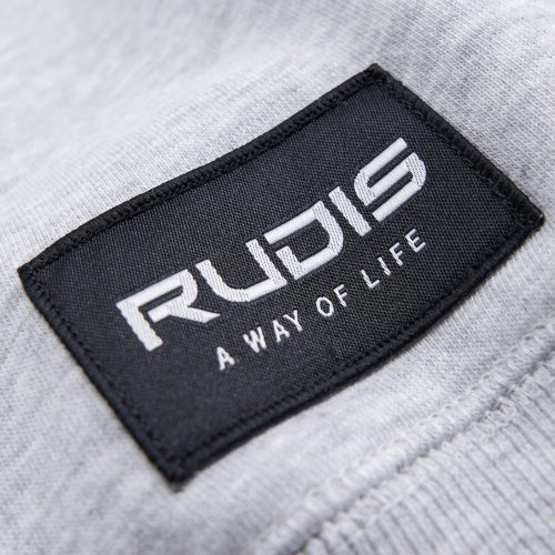 Y RUDIS 10oz Fleece Hoodie Light Grey RUD 0559 Light Gray 0004