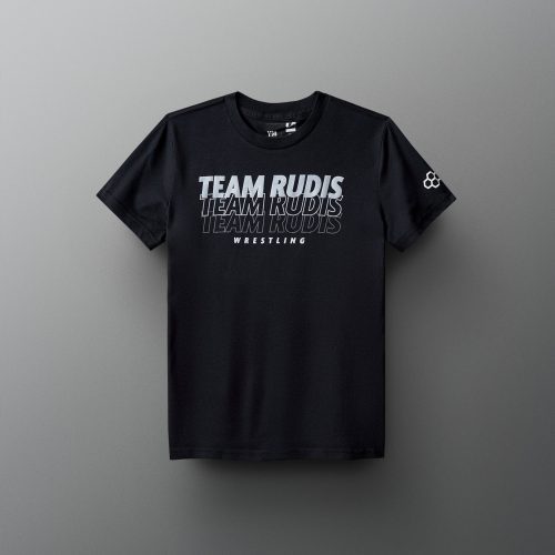 Y RUDTS1112 Team RUDIS Elevate Youth Tee PUP Black Gray 0021