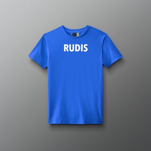 Y RUDTS1133 RUDIS Wordmark Elite Super Soft Youth T Shirt Royal 0001