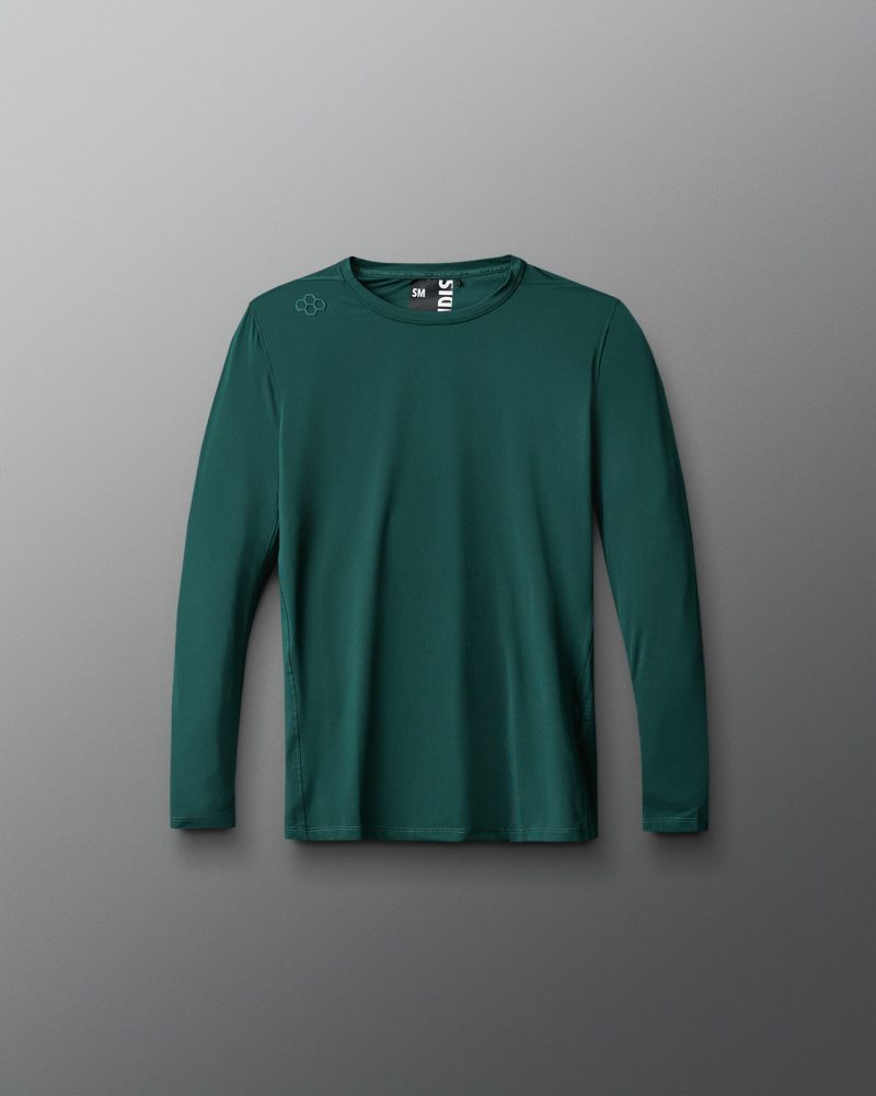 Y UNI TS1164 RUDIS Performance Youth Long Sleeve PUP Emerald 0020